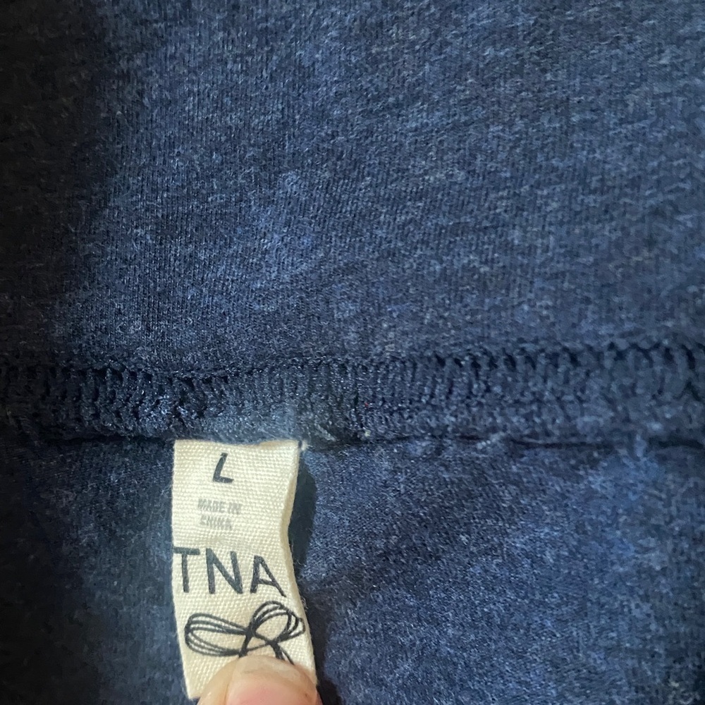 TNA basic Blue Leggings - Picture 2 of 3
